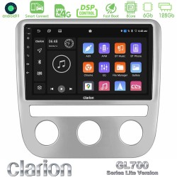 Clarion GL700 Lite Series 8Core Android ClarionOS 6+128GB VW Scirocco 2008-2014 Navigation Multimedia Tablet 9" Με Carplay & Android Auto