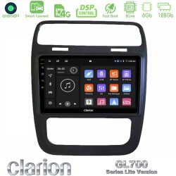 Clarion GL700 Lite Series 8Core Android ClarionOS 6+128GB VW Scirocco 2014 – 2017 Navigation Multimedia Tablet 9" Με Carplay & Android Auto
