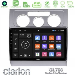 Clarion GL700 Lite Series 8Core Android ClarionOS 6+128GB VW Touran 2003-2011 Navigation Multimedia Tablet 10" Με Carplay & Android Auto