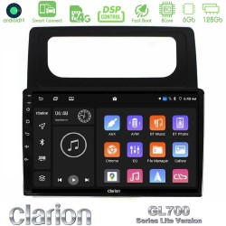 Clarion GL700 Lite Series 8Core Android ClarionOS 6+128GB VW Caddy 2004-2014 Navigation Multimedia Tablet 10" Με Carplay & Android Auto