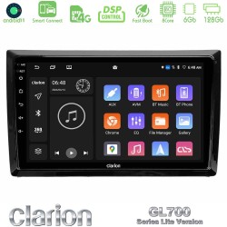 Clarion GL700 Lite Series 8Core Android ClarionOS 6+128GB VW Beetle Navigation Multimedia Tablet 9" Με Carplay & Android Auto