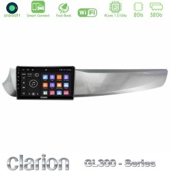 Clarion GL300 Series Alfa Romeo Giulietta 2010-2014 4Core Android ClarionOS 2+32GB Navigation Multimedia Tablet 9" Με Carplay & Android Auto