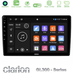 Clarion GL300 Series Alfa Romeo Giulietta 2014-2021 4Core Android ClarionOS 2+32GB Navigation Multimedia Tablet 10" Με Carplay & Android Auto