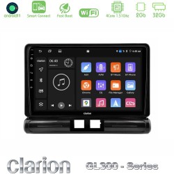 Clarion GL300 Series 4Core Android ClarionOS 2+32GB Citroen C3 2016-> Navigation Multimedia Tablet 9" Με Carplay & Android Auto