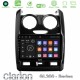 Clarion GL300 Series 4Core Android ClarionOS 2+32GB Dacia Duster 2014-2018 Navigation Multimedia Tablet 9" Με Carplay & Android Auto