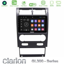 Clarion GL300 Series 4Core Android ClarionOS 2+32GB Ford Mondeo 2004-2007 Navigation Multimedia Tablet 9" Με Carplay & Android Auto