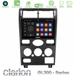Clarion GL300 Series 4Core Android ClarionOS 2+32GB Ford Mondeo 2001-2004 Navigation Multimedia Tablet 9" Με Carplay & Android Auto