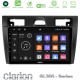 Clarion GL300 Series 4Core Android ClarionOS 2+32GB Ford Fiesta/Fusion Navigation Multimedia Tablet 9" Με Carplay & Android Auto