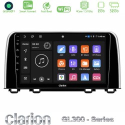 Clarion GL300 Series 4Core Android ClarionOS 2+32GB Honda CR-V 2019-> Navigation Multimedia Tablet 10" Με Carplay & Android Auto