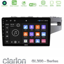 Clarion GL300 Series 4Core Android ClarionOS 2+32GB Honda Jazz 2013-2020 RHD Navigation Multimedia Tablet 9" Με Carplay & Android Auto