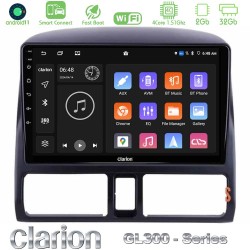Clarion GL300 Series 4Core Android ClarionOS 2+32GB Honda CRV 2002-2006 Navigation Multimedia Tablet 9" Με Carplay & Android Auto