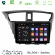 Clarion GL300 Series 4Core Android ClarionOS 2+32GB Honda Civic Hatchback 2012-2015 Navigation Multimedia Tablet 9" Με Carplay & Android Auto
