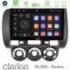 Clarion GL300 Series 4Core Android ClarionOS 2+32GB Honda Jazz 2002-2008 (Manual A/C) Navigation Multimedia Tablet 9" Με Carplay & Android Auto