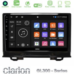 Clarion GL300 Series 4Core Android ClarionOS 2+32GB Honda HR-V 2021-> Navigation Multimedia Tablet 9" Με Carplay & Android Auto