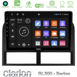 Clarion GL300 Series 4Core Android ClarionOS 2+32GB Jeep Grand Cherokee 1999-2004 Navigation Multimedia Tablet 9" Με Carplay & Android Auto