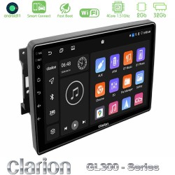 Clarion GL300 Series 4Core Android ClarionOS 2+32GB Chrysler / Dodge / Jeep Navigation Multimedia Tablet 10" Με Carplay & Android Auto