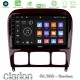 Clarion GL300 Series 4Core Android ClarionOS 2+32GB Mercedes S Class 1999-2004 (W220) Navigation Multimedia Tablet 9" Με Carplay & Android Auto