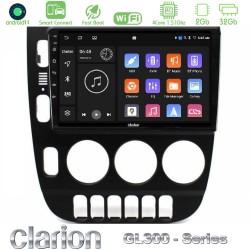 Clarion GL300 Series 4Core Android ClarionOS 2+32GB Mercedes ML Class (W163) 1998-2005 Navigation Multimedia Tablet 9" Με Carplay & Android Auto