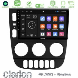 Clarion GL300 Series 4Core Android ClarionOS 2+32GB Mercedes ML Class 1998-2005 Navigation Multimedia Tablet 9" Με Carplay & Android Auto