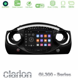 Clarion GL300 Series 4Core Android ClarionOS 2+32GB Mini Cooper R50 Navigation Multimedia Tablet 9" Με Carplay & Android Auto