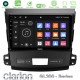 Clarion GL300 Series 4Core Android ClarionOS 2+32GB Mitsubishi Outlander/Citroen C-Crosser/Peugeot 4007 Navigation Multimedia Tablet 9" Με Carplay & Android Auto
