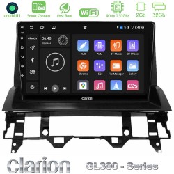 Clarion GL300 Series 4Core Android ClarionOS 2+32GB Mazda6 2002-2006 Navigation Multimedia Tablet 9" Με Carplay & Android Auto