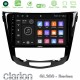 Clarion GL300 Series 4Core Android ClarionOS 2+32GB Nissan Qashqai J11 (AUTO A/C) Navigation Multimedia Tablet 10" Με Carplay & Android Auto