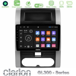 Clarion GL300 Series 4Core Android ClarionOS 2+32GB Nissan X-Trail T31 Navigation Multimedia Tablet 10" Με Carplay & Android Auto