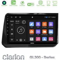 Clarion GL300 Series 4Core Android ClarionOS 2+32GB Nissan Note 2021-2026 RHD Navigation Multimedia Tablet 10" Με Carplay & Android Auto