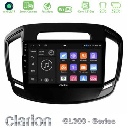 Clarion GL300 Series 4Core Android ClarionOS 2+32GB Opel Insignia 2014-2017 Navigation Multimedia Tablet 9" Με Carplay & Android Auto