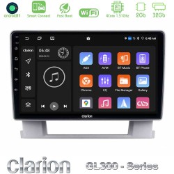 Clarion GL300 Series 4Core Android ClarionOS 2+32GB Opel Astra J 2010-2014 Navigation Multimedia Tablet 9" Με Carplay & Android Auto