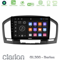 Clarion GL300 Series 4Core Android ClarionOS 2+32GB Opel Insignia 2008-2013 Navigation Multimedia Tablet 9" Με Carplay & Android Auto