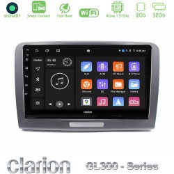 Clarion GL300 Series 4Core Android ClarionOS 2+32GB Skoda Superb 2008-2015 Navigation Multimedia Tablet 9" Με Carplay & Android Auto