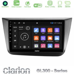 Clarion GL300 Series 4Core Android ClarionOS 2+32GB Seat Altea 2004-2015 Navigation Multimedia Tablet 9" Με Carplay & Android Auto
