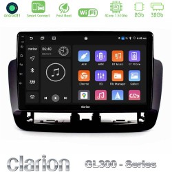 Clarion GL300 Series 4Core Android ClarionOS 2+32GB Seat Ibiza 2012-2015 Navigation Multimedia Tablet 9" Με Carplay & Android Auto