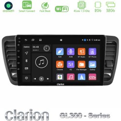 Clarion GL300 Series 4Core Android ClarionOS 2+32GB Subaru Legacy/Outback 2002-2008 Navigation Multimedia Tablet 9" Με Carplay & Android Auto