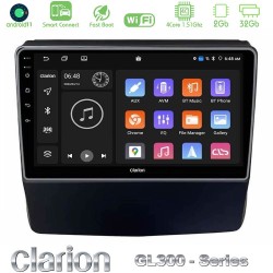 Clarion GL300 Series 4Core Android ClarionOS 2+32GB Subaru Forester/Impreza 2018-2021 Navigation Multimedia Tablet 9" Με Carplay & Android Auto