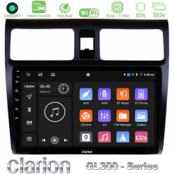 Clarion GL300 Series 4Core Android ClarionOS 2+32GB Suzuki Swift 2005-2010 Navigation Multimedia Tablet 10" Με Carplay & Android Auto
