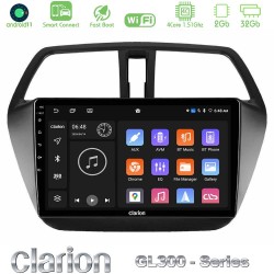 Clarion GL300 Series 4Core Android ClarionOS 2+32GB Suzuki SX4 S-Cross Navigation Multimedia Tablet 9" Με Carplay & Android Auto
