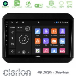 Clarion GL300 Series 4Core Android ClarionOS 2+32GB Suzuki Ignis Navigation Multimedia Tablet 9" Με Carplay & Android Auto