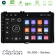 Clarion GL300 Series 4Core Android ClarionOS 2+32GB Toyota Corolla/Auris 2017-2019  Navigation Multimedia Tablet 9" Με Carplay & Android Auto