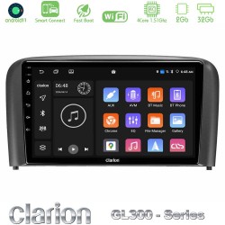 Clarion GL300 Series 4Core Android ClarionOS 2+32GB Volvo S80 1998-2006 Navigation Multimedia Tablet 9" Με Carplay & Android Auto