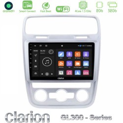 Clarion GL300 Series 4Core Android ClarionOS 2+32GB VW Scirocco 2014 – 2017 Navigation Multimedia Tablet 9" Με Carplay & Android Auto