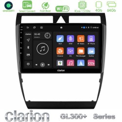 Clarion GL300+ Series 4Core Android ClarionOS 4+64GB  Audi A6 (C5) 1997-2004 Navigation Multimedia Tablet 9"