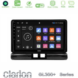 Clarion GL300+ Series 4Core Android ClarionOS 4+64GB  Citroen C3 2016-> Navigation Multimedia Tablet 9"    (Low Version))