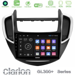 Clarion GL300+ Series 4Core Android ClarionOS 4+64GB  Chevrolet Trax 2013-2020 Navigation Multimedia Tablet 9"