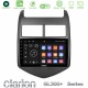 Clarion GL300+ Series 4Core Android ClarionOS 4+64GB  Chevrolet Aveo 2011-2017 Navigation Multimedia Tablet 9"