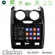 Clarion GL300+ Series 4Core Android ClarionOS 4+64GB  Dacia Duster 2014-2018 Navigation Multimedia Tablet 9"