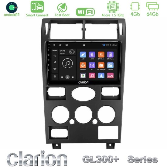 Clarion GL300+ Series 4Core Android ClarionOS 4+64GB  Ford Mondeo 2001-2004 Navigation Multimedia Tablet 9"