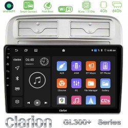 Clarion GL300+ Series 4Core Android ClarionOS 4+64GB  Fiat Grande Punto 2006-2011 Navigation Multimedia Tablet 9"